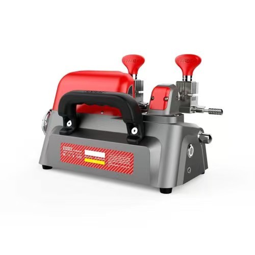 CGDI W1 Compact Manual Key Cutting Machine with 4-Sided Rotating Clamp, Built-in LED, Grinding Wheel