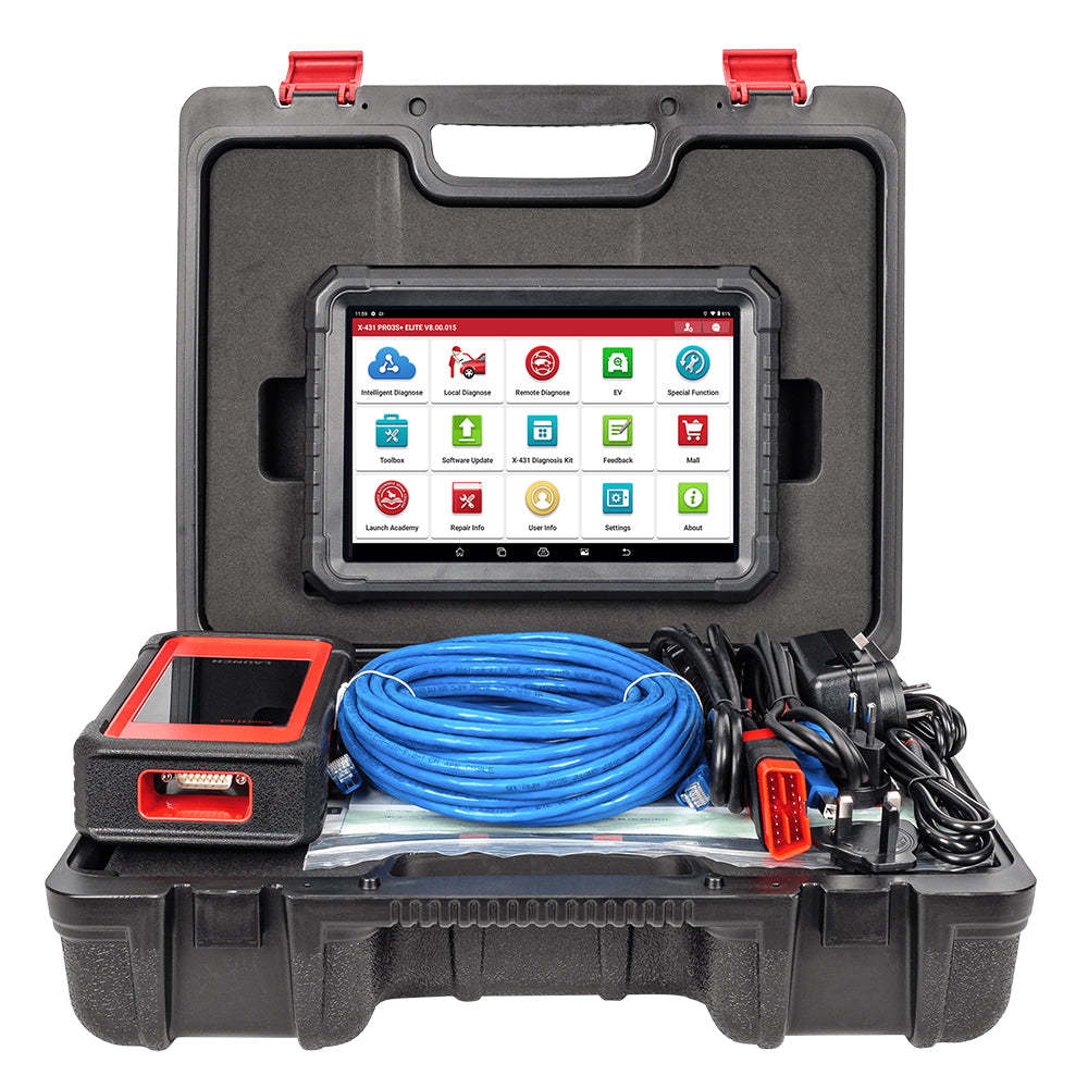 Global Version 2 Years Update LAUNCH X431 PRO3S+ Elite with SmartLink 2.0 VCI Supports Topology, J2534 Programming, Active Test, ECU Coding, 50+ Reset Functions