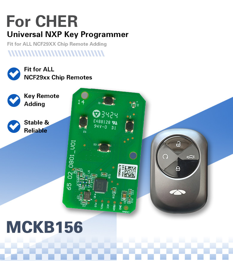 NXP Killer Key Tool(121-160) Optional PCB Adapters  (Unlimited Version)