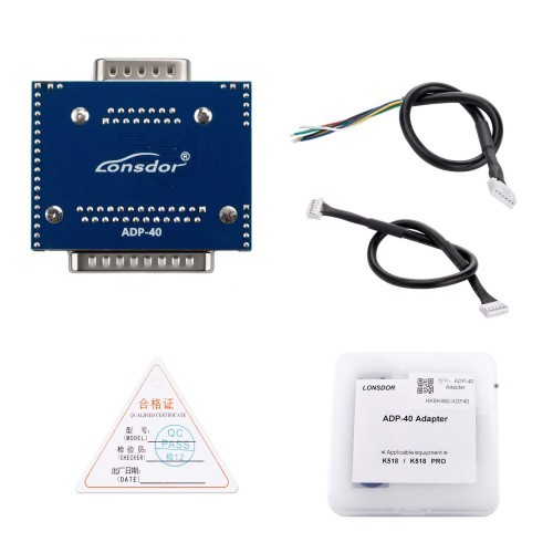 2026 LONSDOR ADP-40 Adapter Board For BMW G/U Chassis BDC2/ BDC3/ BCP for VW/ Audi 5C/ 5D Porsche Smart Key Reading/ Land Rover 2018- Key Copy via OBD