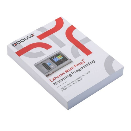 GODIAG for Xhorse Multi Prog Mastering Programming Book Introduction [English/Spanish] Memory Chip and Data / Practical Operation Tutorial / Options