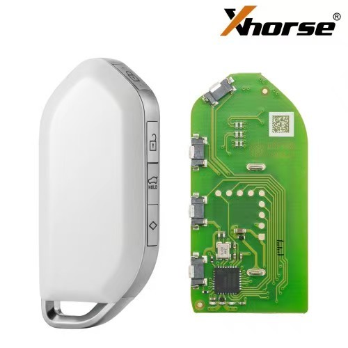 5PCS/LOT  Xhorse XSKA85EN XM38 Smart Key for QI.Y EV Type Pearl White 4 Buttons