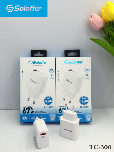 TC-300 UK&EU PIN HOME CHARGER