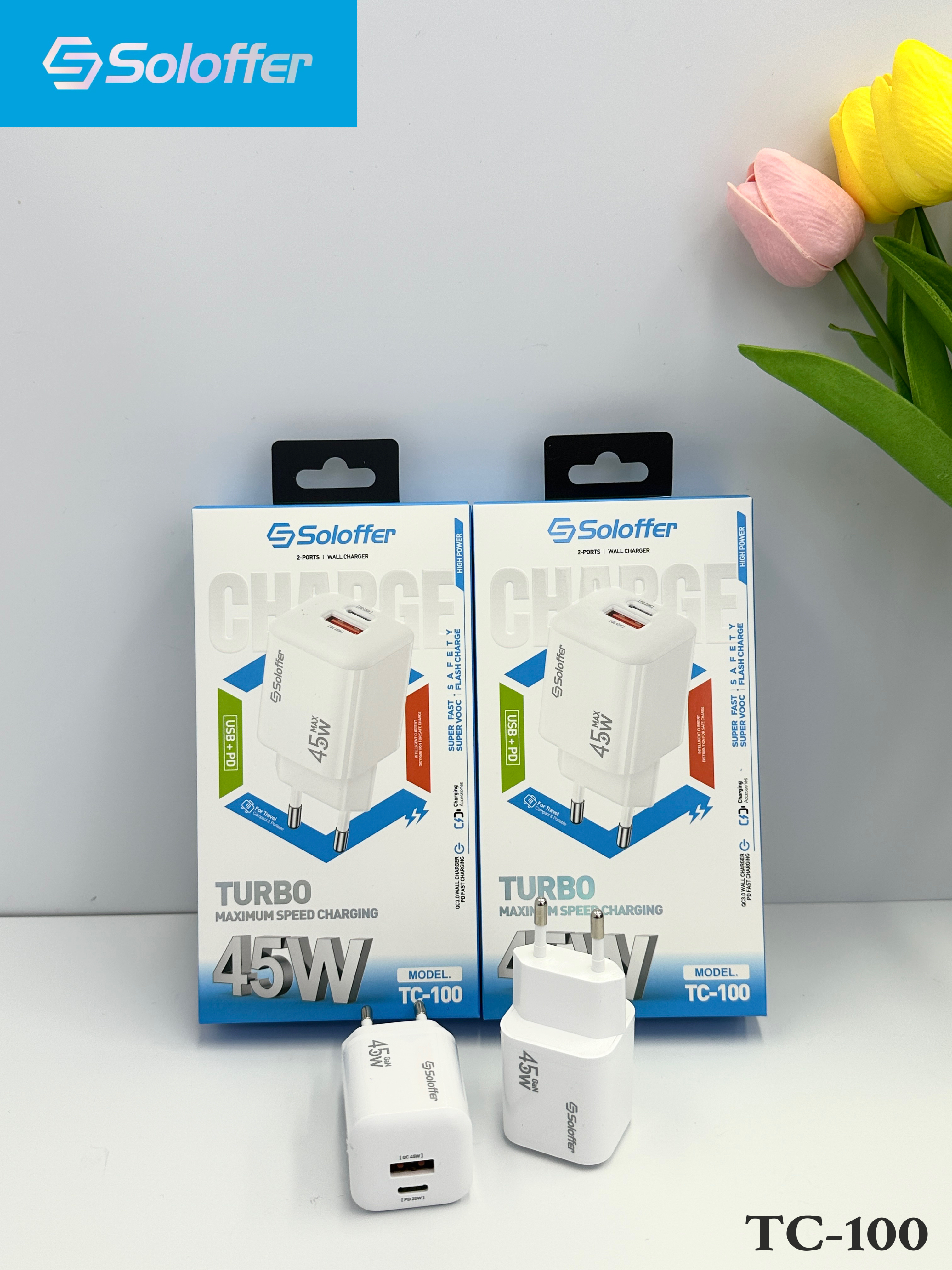 TC-100 EU PIN HOME CHARGER