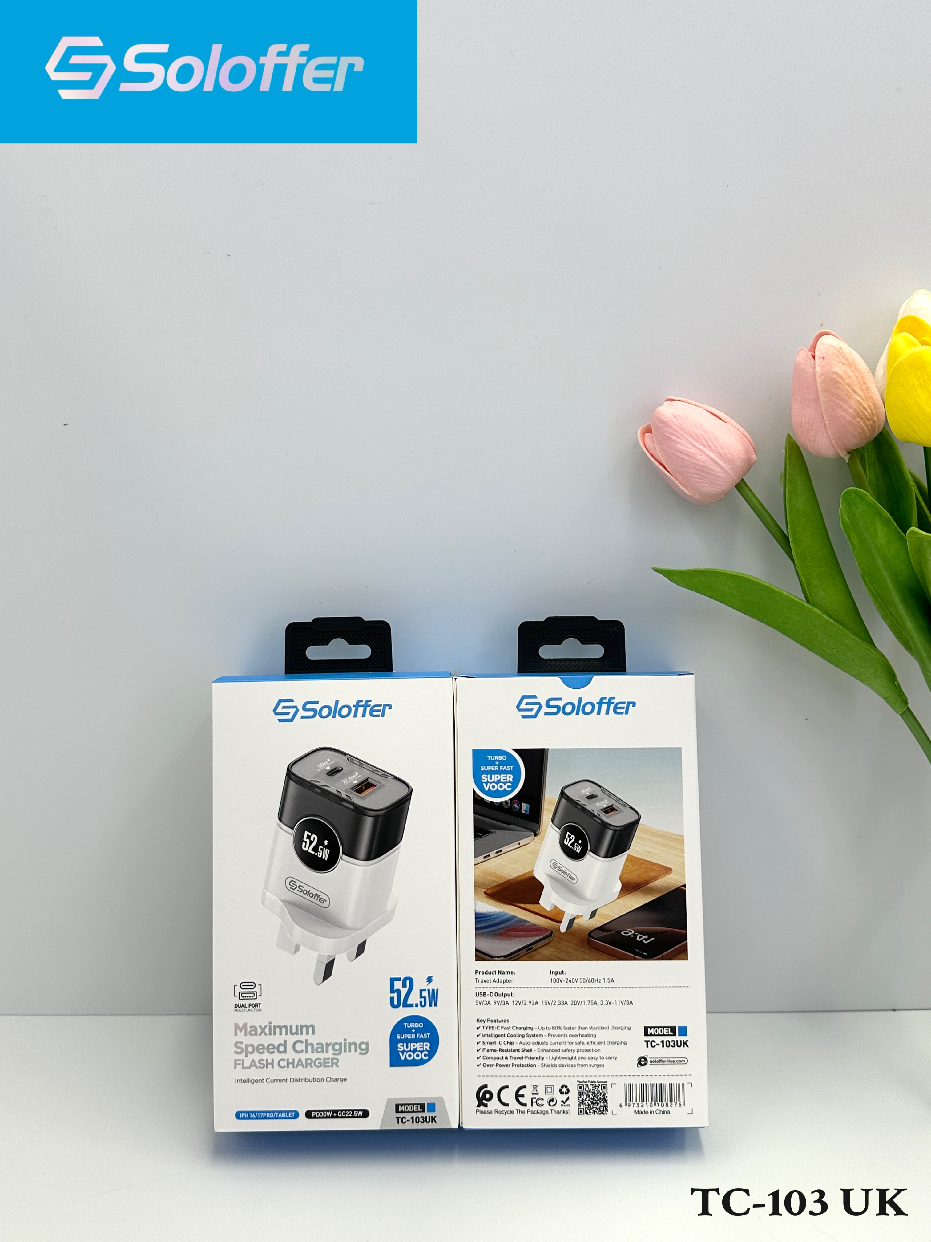 TC-103 HOME CHARGER UK&EU PIN