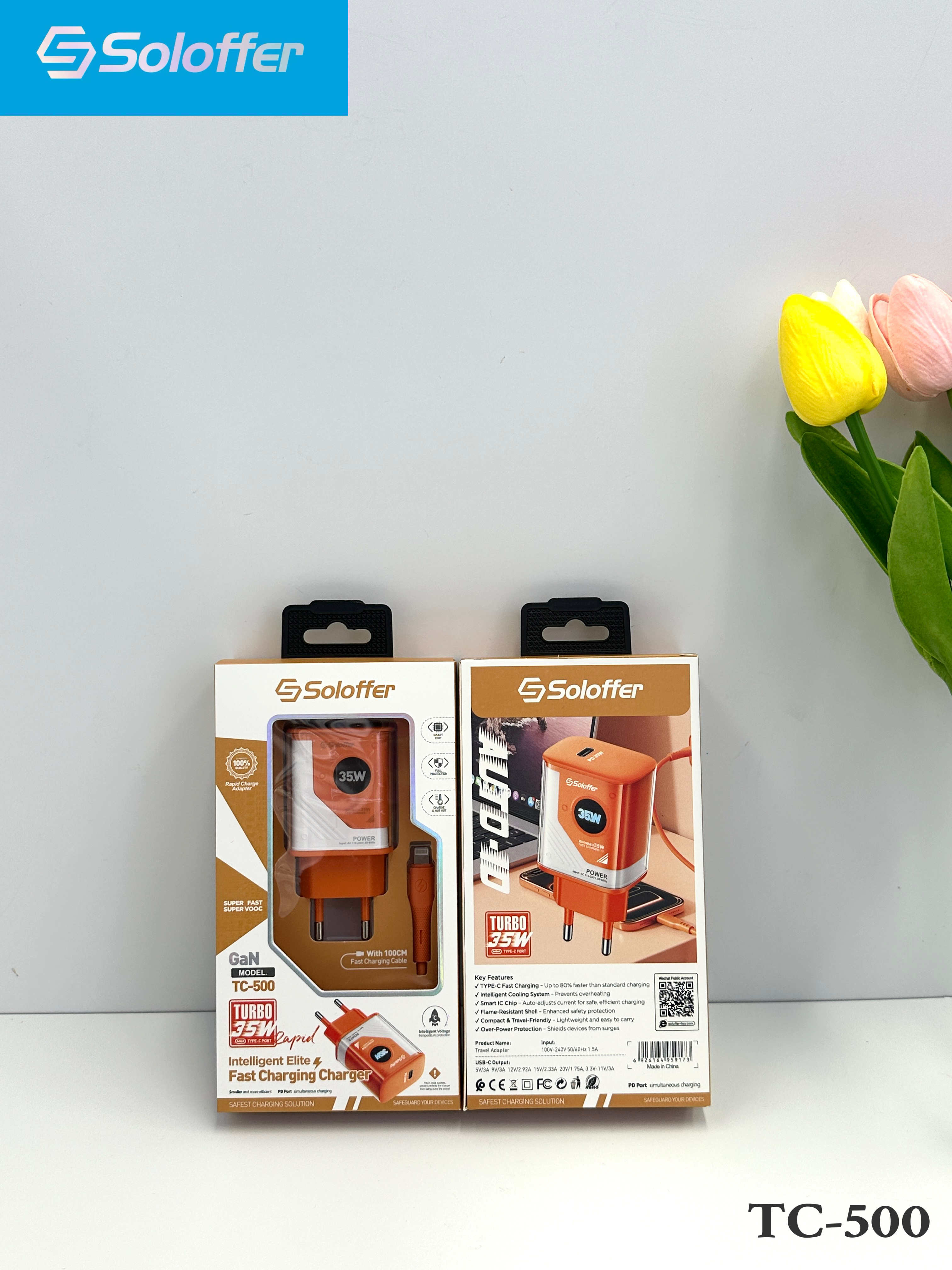 TC-500 HOME CHARGER UK&EU PIN