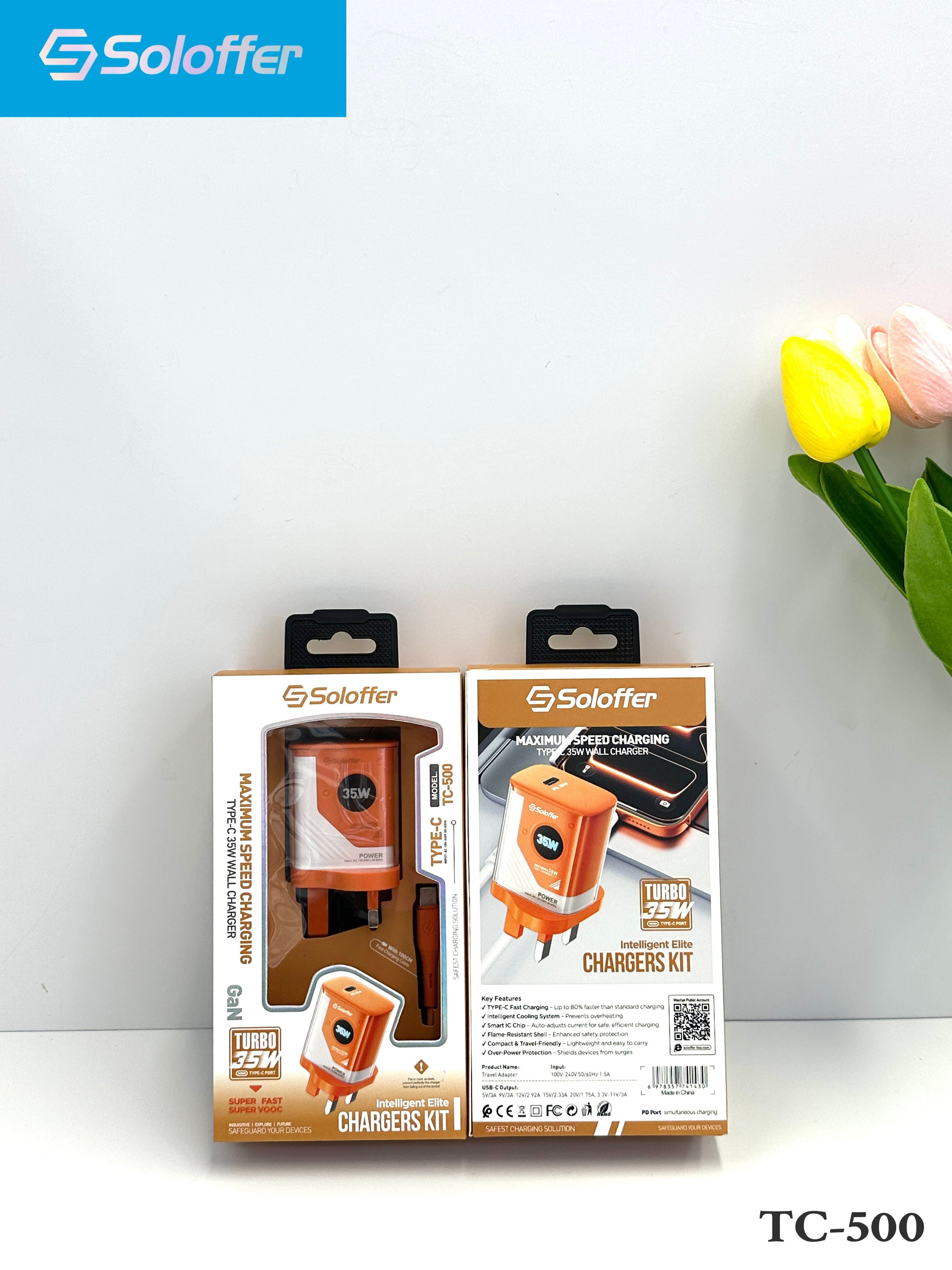 TC-500 HOME CHARGER UK&EU PIN
