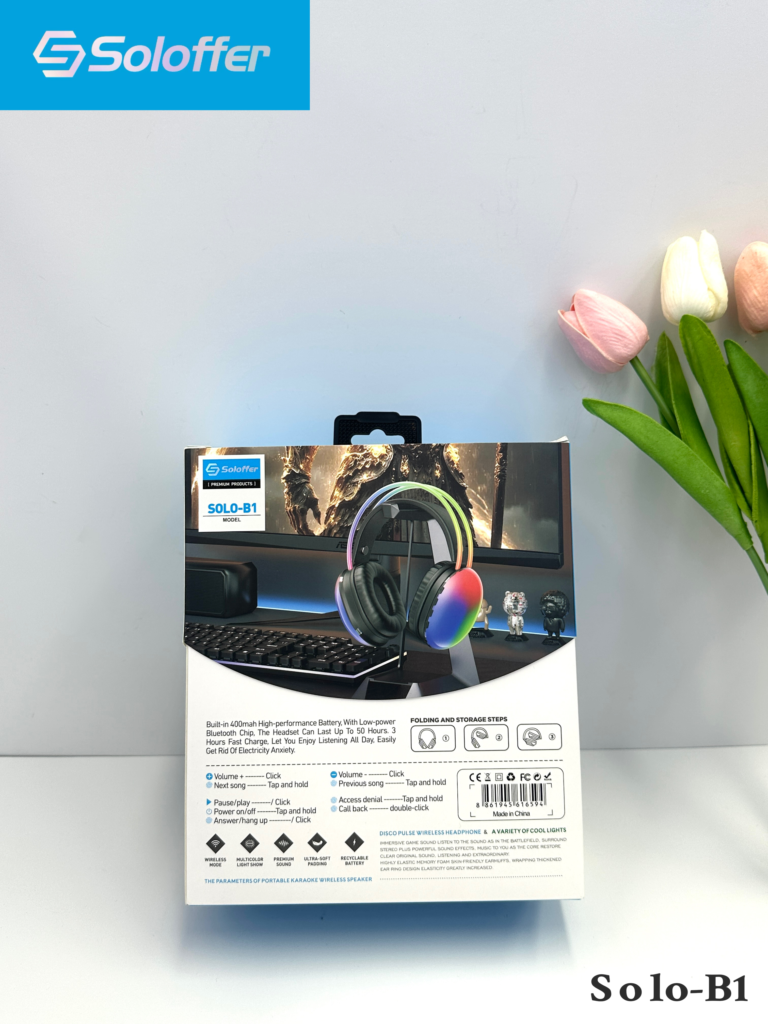 SOLO-B1 HEADPHONE