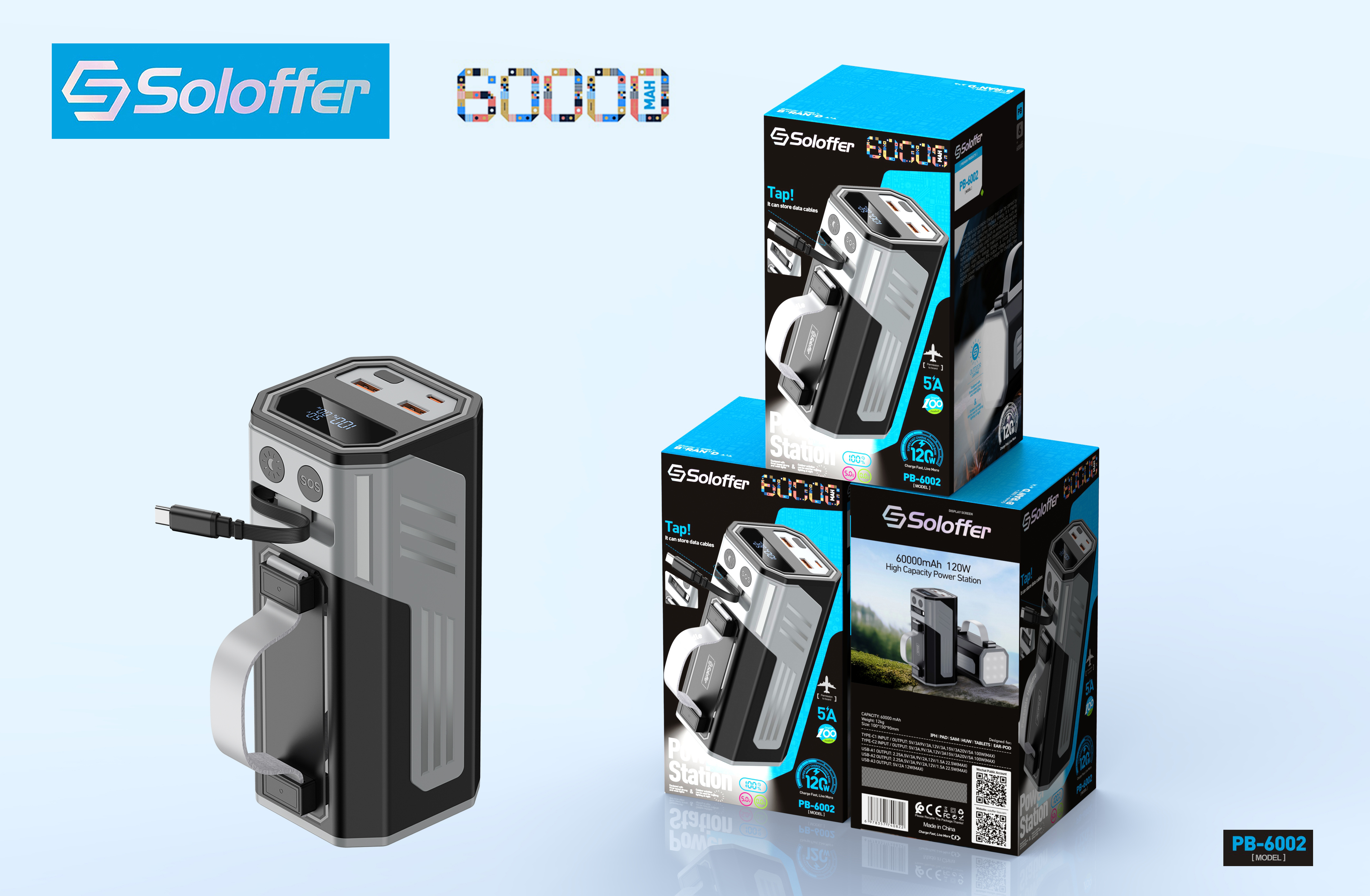 PB-6002 POWER BANK
