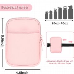Double Pocket Water Bottle Pouch