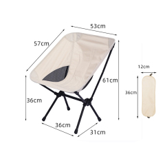 Compact Camping Folding Beach Chair