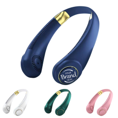 USB Portable Leafless Hanging Neck Electric Fan