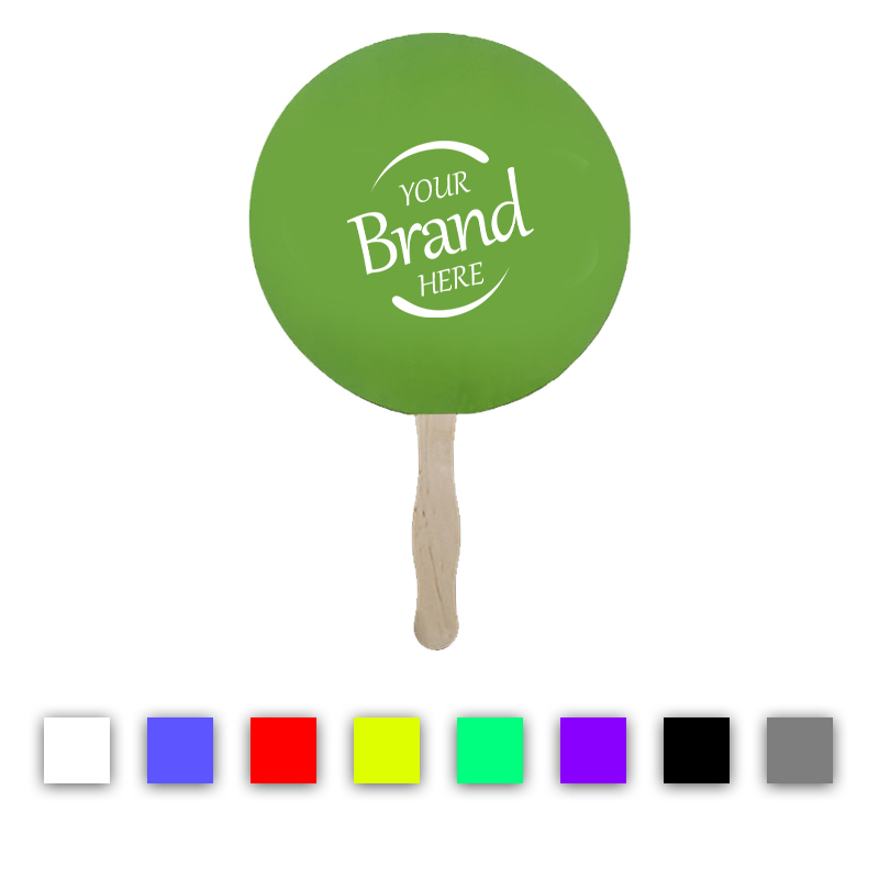 Wooden Handle Hand Fans