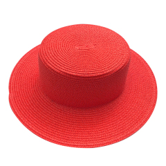 Flat Top Sun Straw Hat