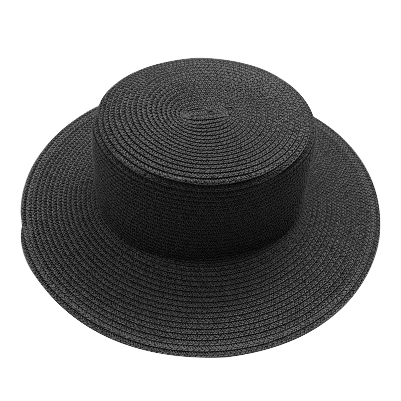 Flat Top Sun Straw Hat