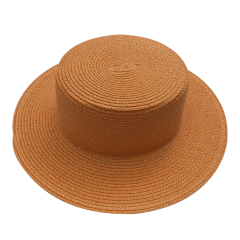 Flat Top Sun Straw Hat