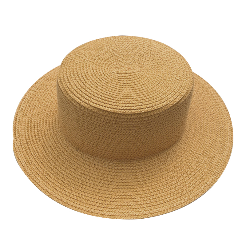 Flat Top Sun Straw Hat