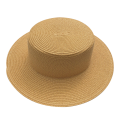 Flat Top Sun Straw Hat