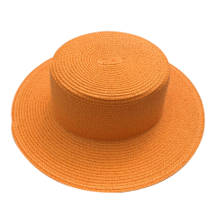 Flat Top Sun Straw Hat