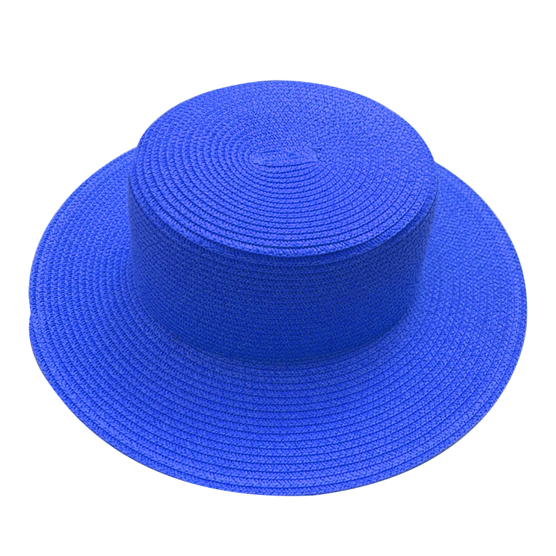 Flat Top Sun Straw Hat