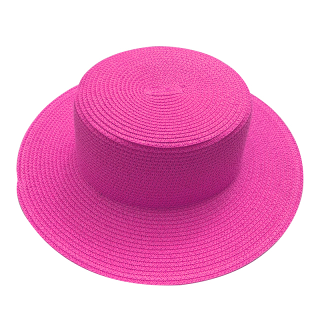 Flat Top Sun Straw Hat