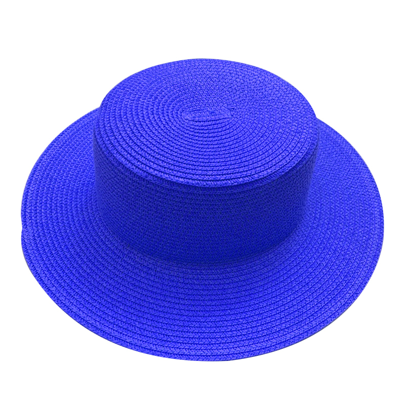 Flat Top Sun Straw Hat