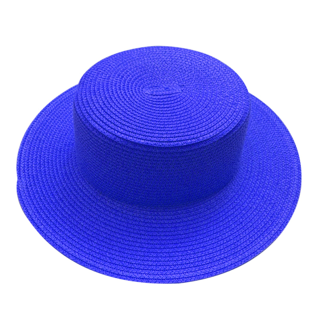Flat Top Sun Straw Hat