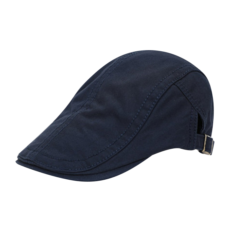 Men Cotton Newsboy Beret Cap