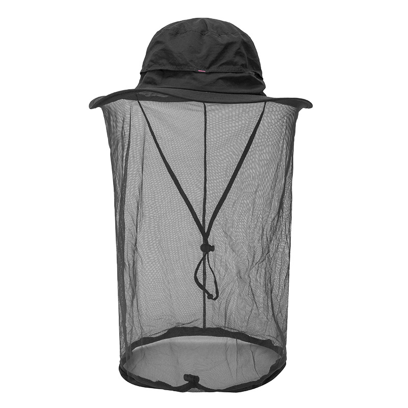Fishing Sun Bucket Hat With Net