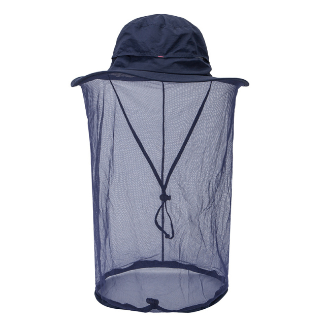 Fishing Sun Bucket Hat With Net