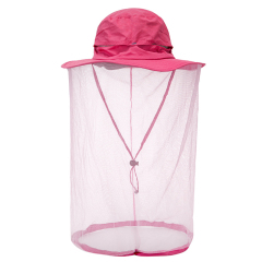 Fishing Sun Bucket Hat With Net