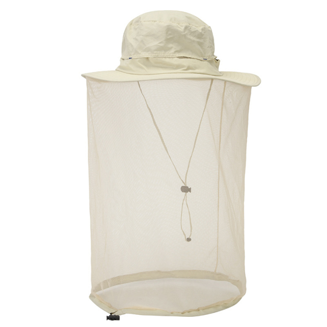 Fishing Sun Bucket Hat With Net