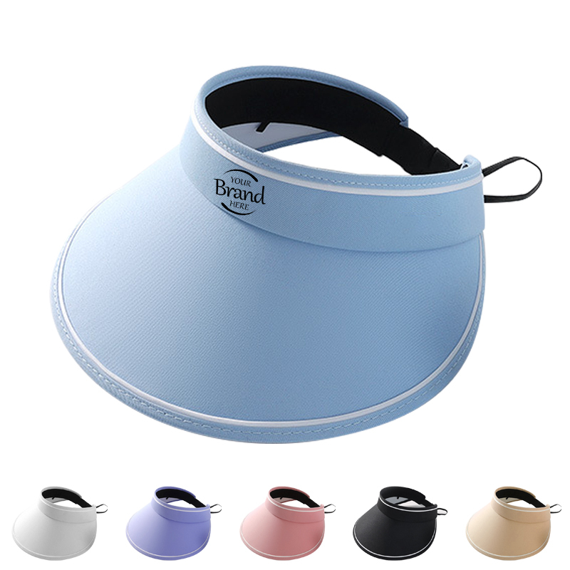 Folding Wide Brim Open Top Sun Hat