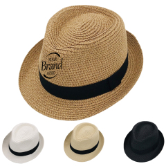 Straw Panama Fedora Sun Hats
