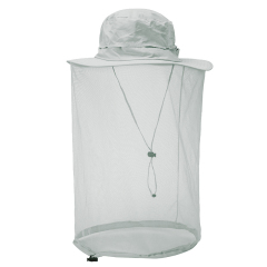 Nylon Sun Bucket Hat With Net