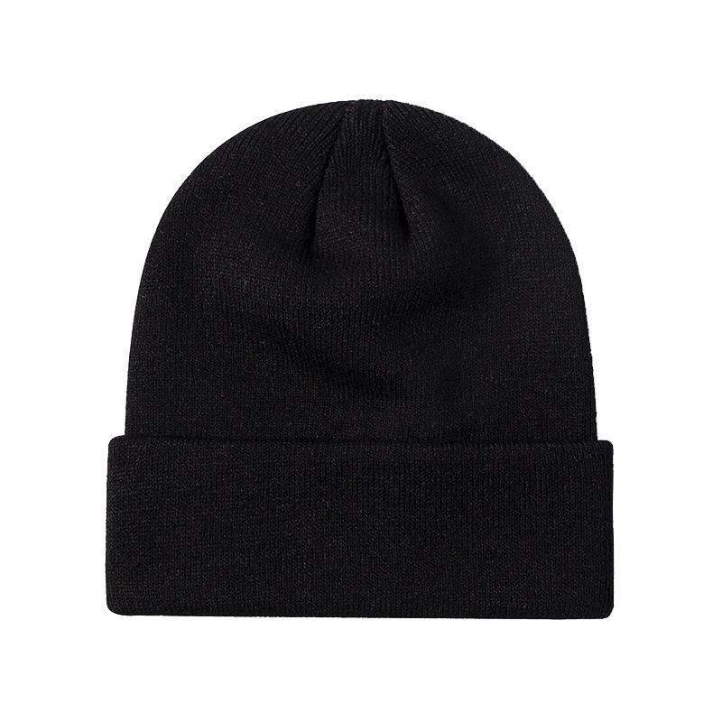 Solid Color Knitted Beanie Hat