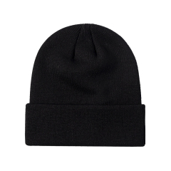 Solid Color Knitted Beanie Hat