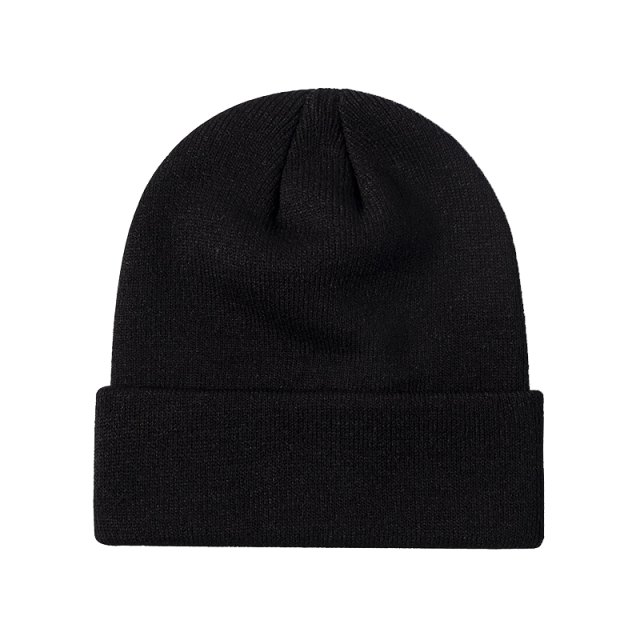 Solid Color Knitted Beanie Hat