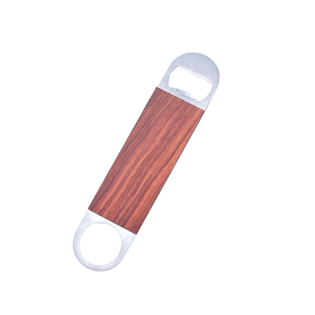 Stainless Steel Wooden Bottle Opener