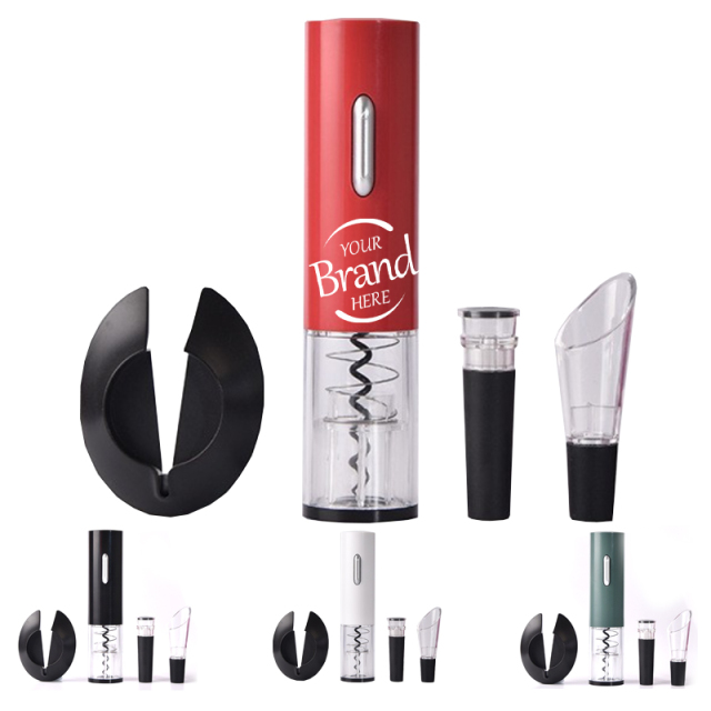 Rechargeable Electric Wine Opener Set