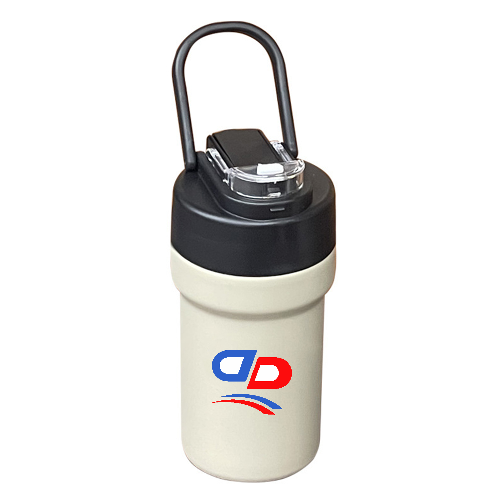 304 Stainless Steel 17 Oz Coffee Cup With Straw Outdoors