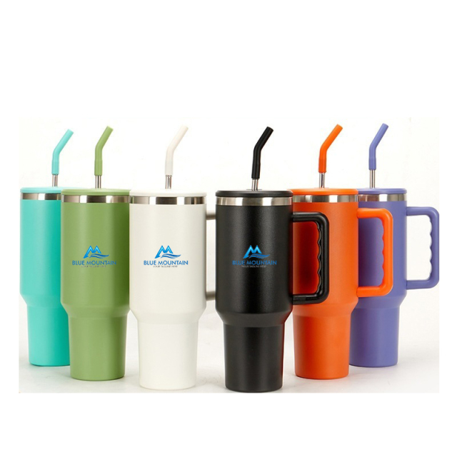 Custom 40oz Handle Ice Bully Cup