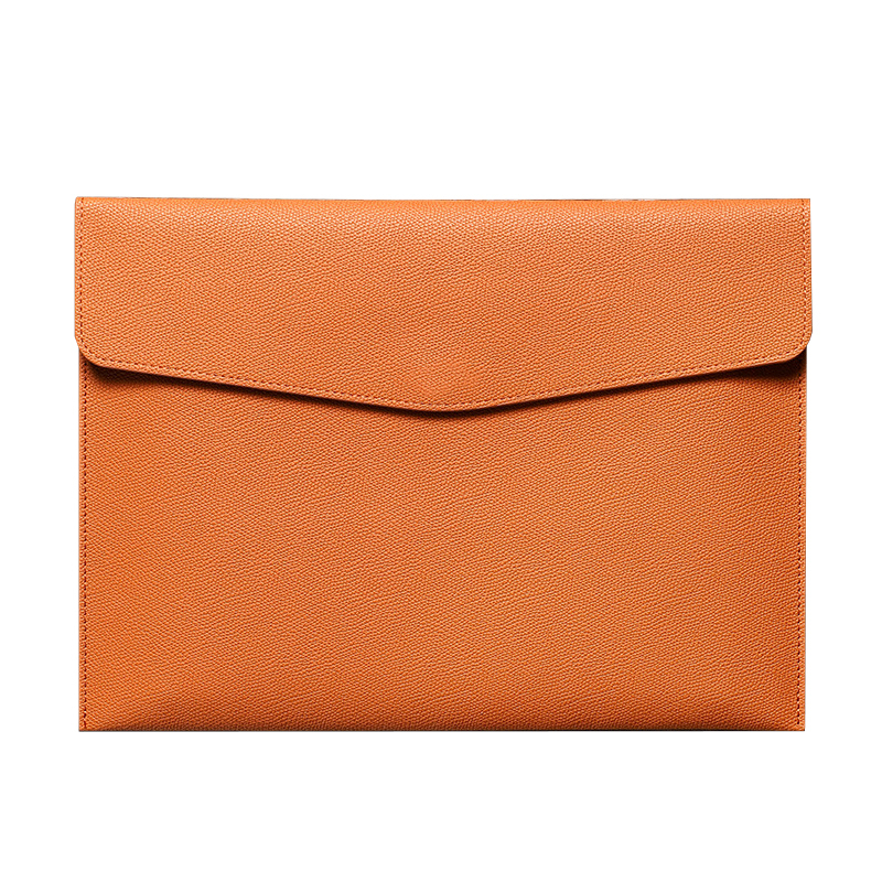 A4 PU Leather Envelope File Bag