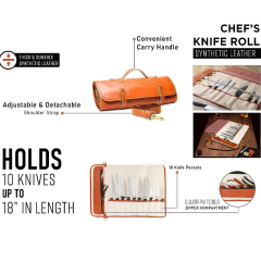 Chef Knife Roll Bag