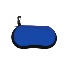 Neoprene Zipper Eyeglass Case With Clip