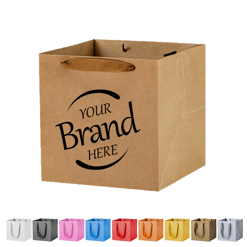 Kraft Paper Gift Bags With Handles
