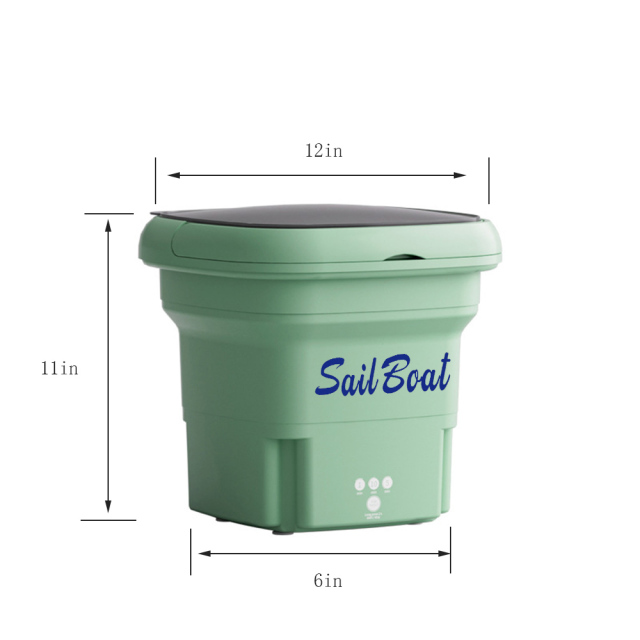 Mini folding washing machine