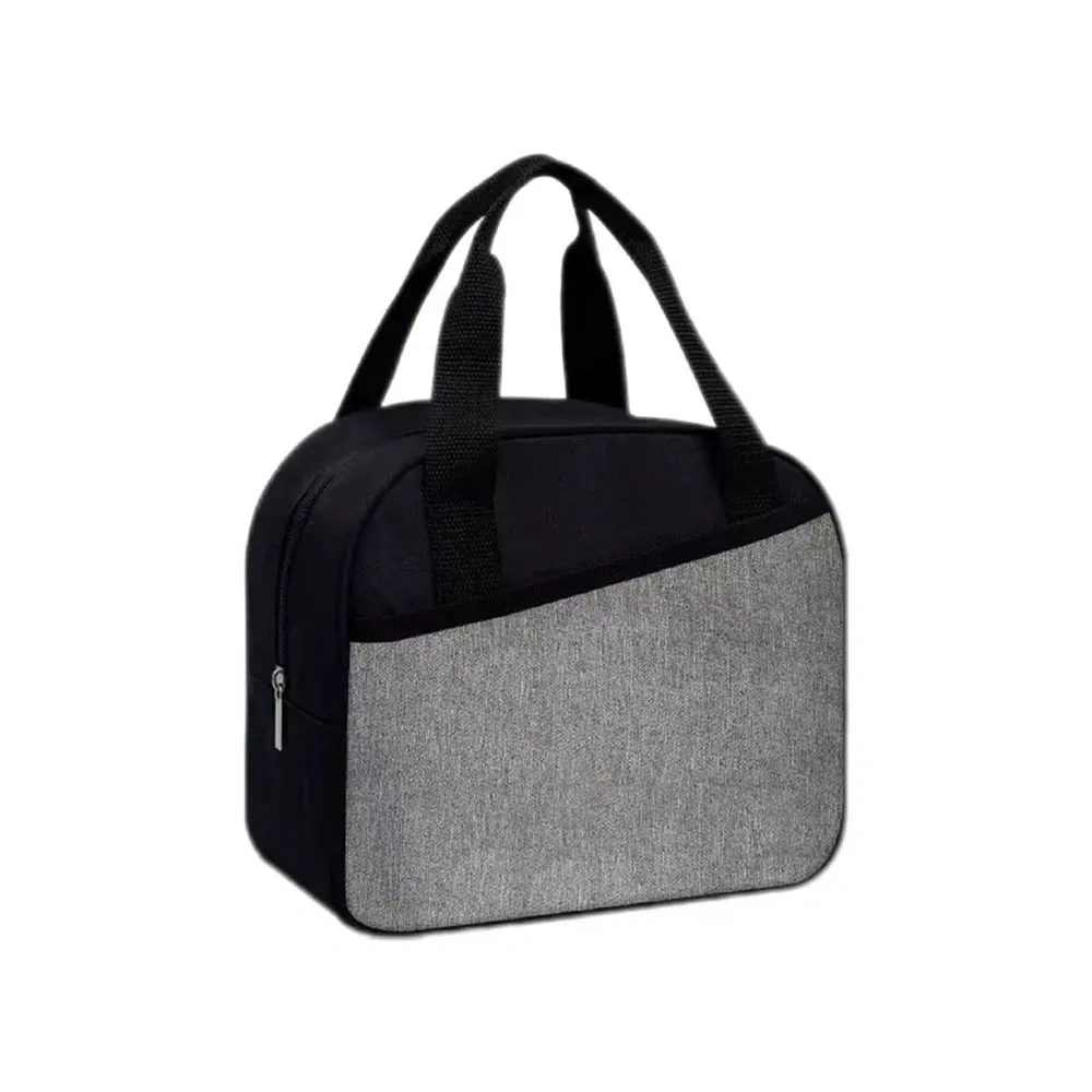 Reusable insulated lunch tote bag