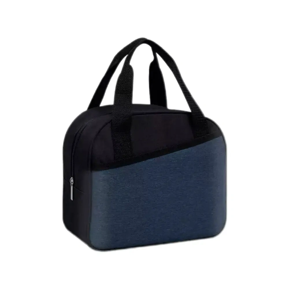 Reusable insulated lunch tote bag