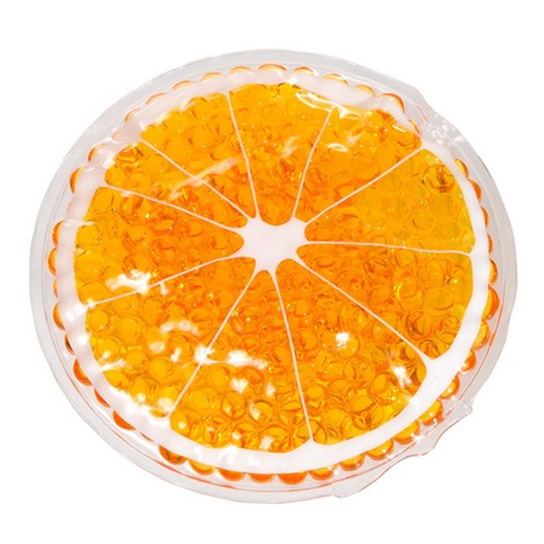 Reusable Orange Round Cooling Cold Packs